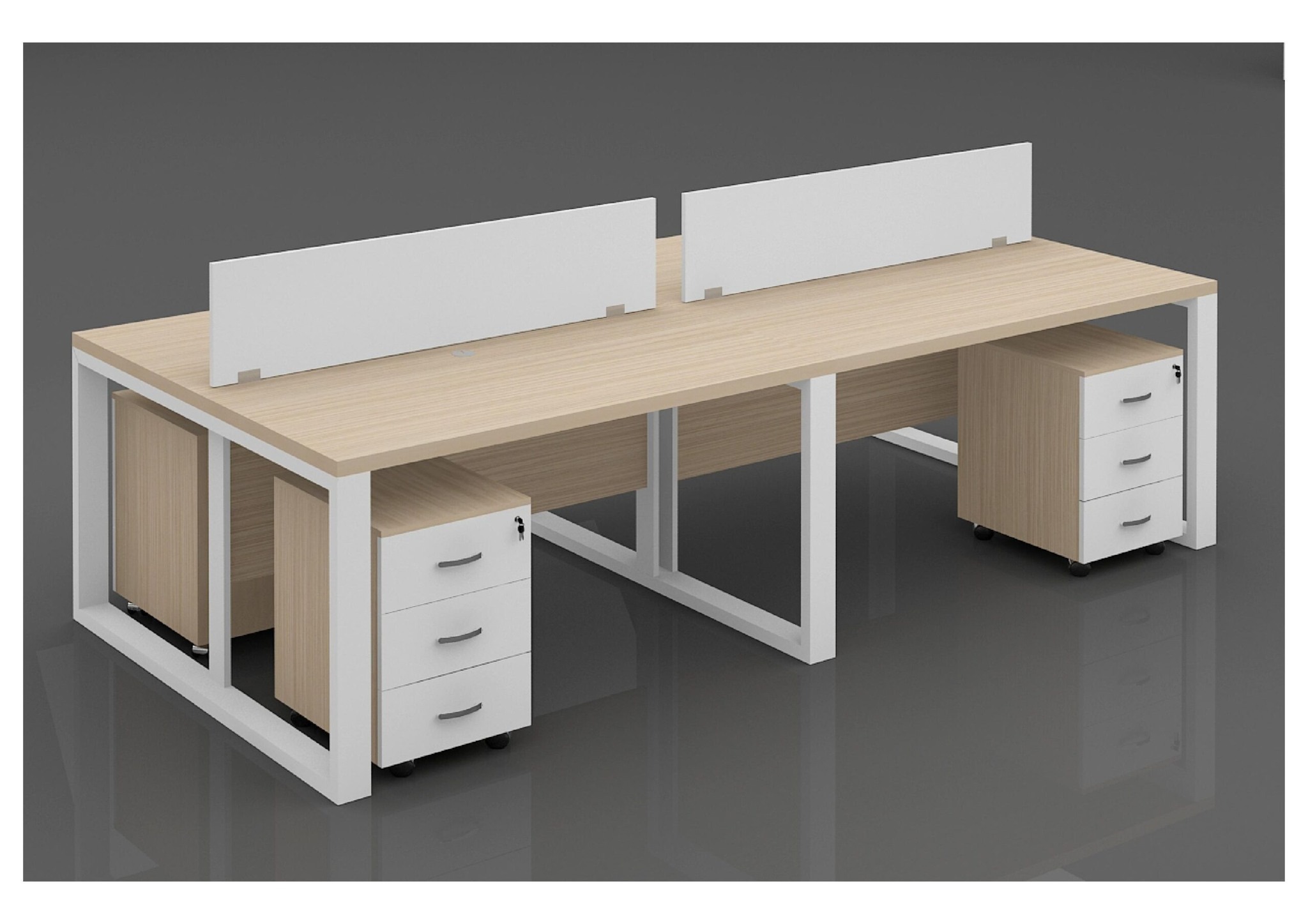 IRR-549 4-Person Office workstation
